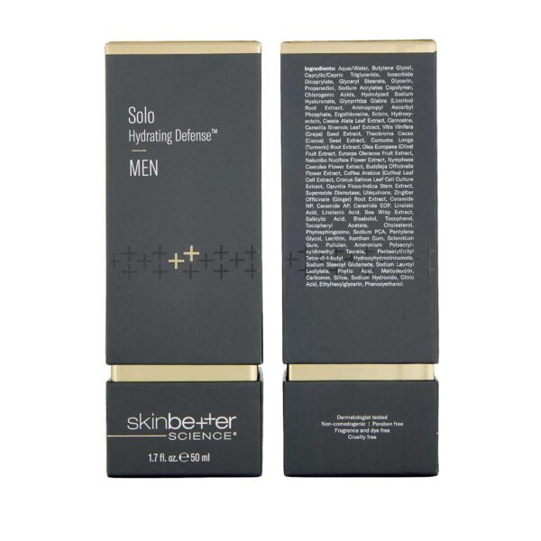 Solo Hydrating Defense Men 50ml Packaging