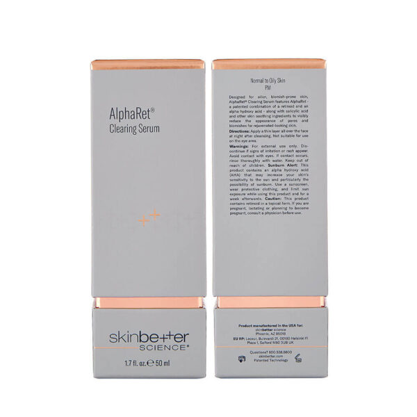 AlphaRet Clearing Serum 50ml Packaging