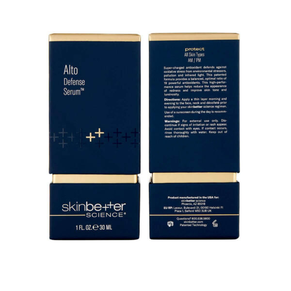 Alto Defense Serum 30ml Packaging