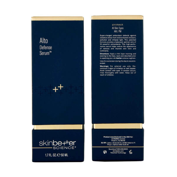 Alto Defense Serum 50ml Packaging