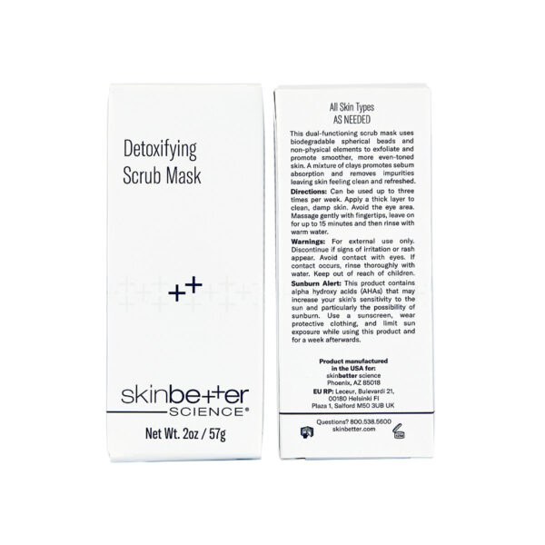 Detoxifying Scrub Mask Packaging