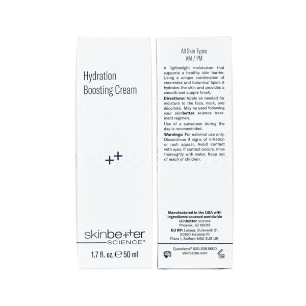 Hydration Boosting Cream 50ml Packaging