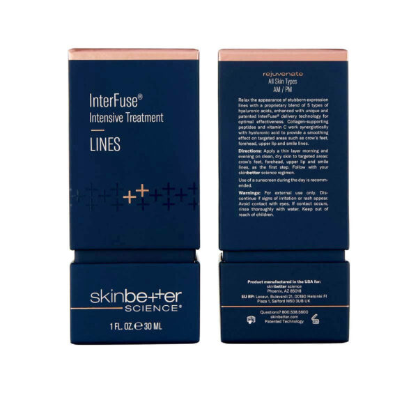 InterFuse Intensive Treatment LINES 30ml Packaging