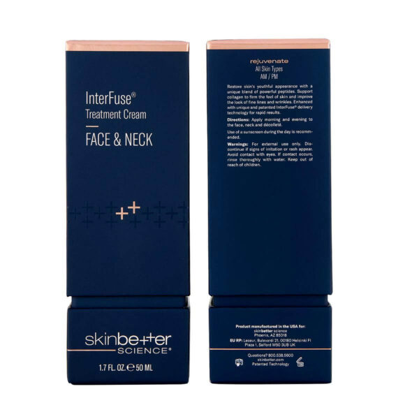 InterFuse Treatment Cream FACE & NECK 50ml Packaging