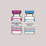 vials of Semaglutide and Tirzepatide