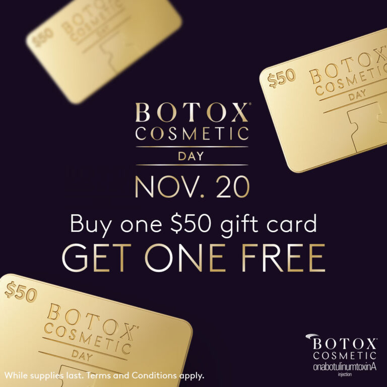 BOTOX cosmetic day November 20, 2024.