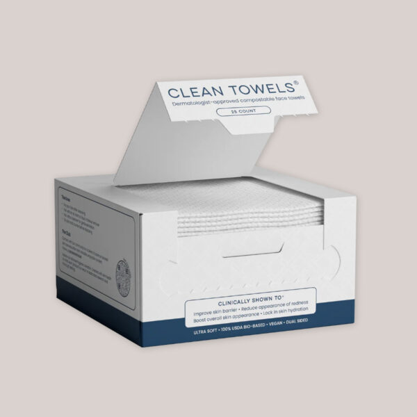 Clean Skin Club Clean Towels, 25 Ct