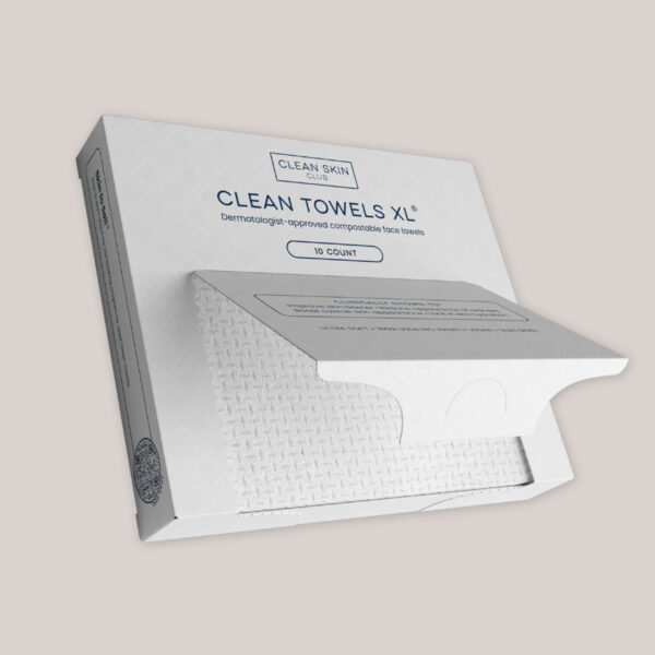 Clean Skin Club Clean Towels, Travel Size, 10 Ct