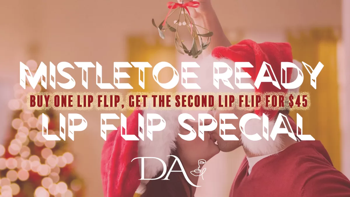 Day 11: Mistletoe Ready – Lip Flip Special