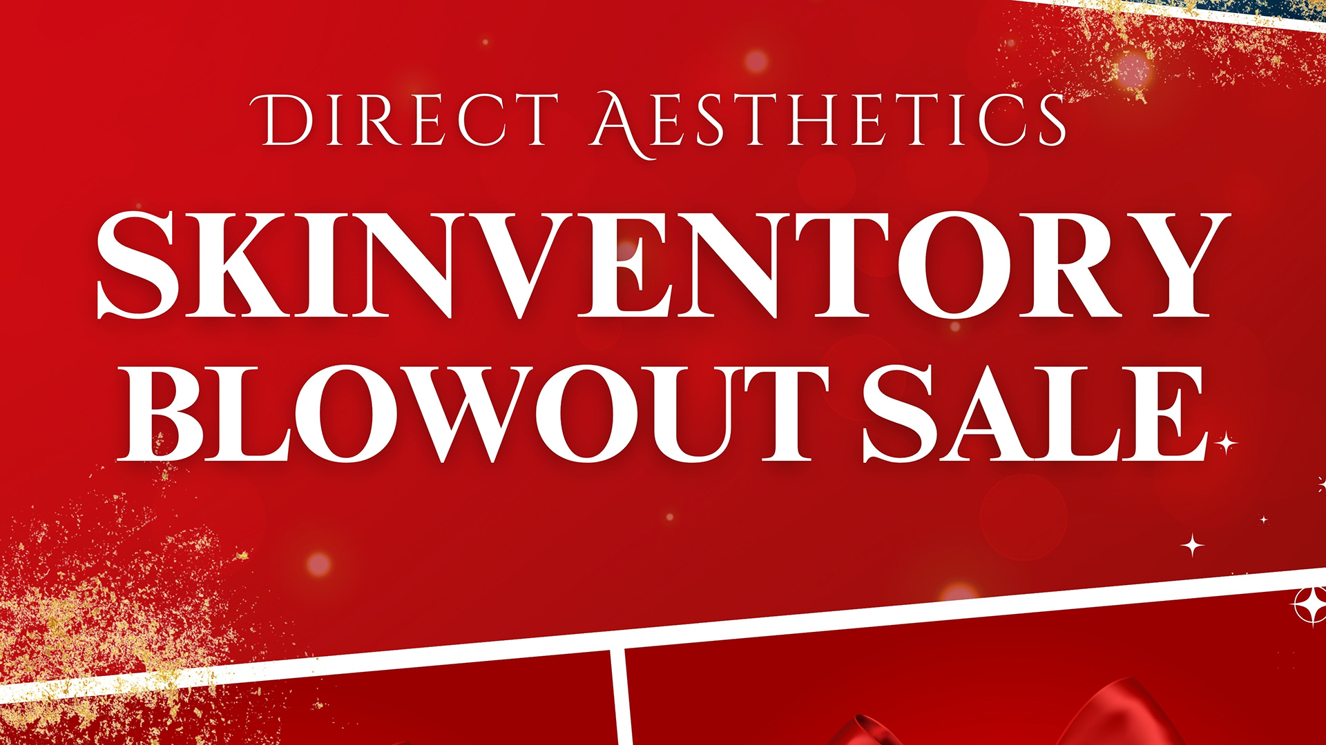 Direct Aesthetics Skinventory Blowout Sale